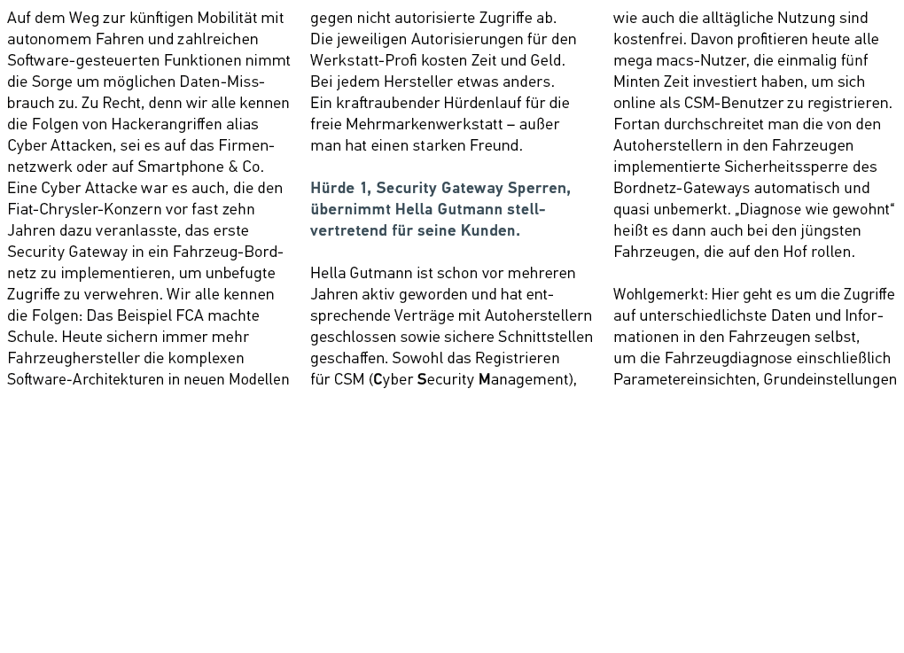 Auf dem Weg zur k nftigen Mobilit t mit autonomem Fahren und zahlreichen Software gesteuerten Funktionen nimmt die So...