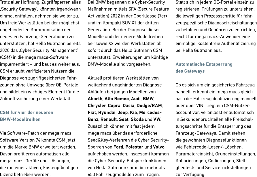Trotz aller Hoffnung, Zugriffsperren alias ‚Security Gateway‘, k nnten irgendwann einmal entfallen, nehmen sie weiter...