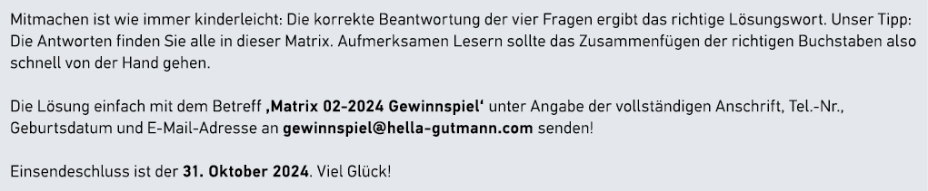 Mitmachen ist wie immer kinderleicht: Die korrekte Beantwortung der vier Fragen ergibt das richtige L sungswort. Unse...