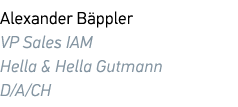Alexander B ppler VP Sales IAM Hella & Hella Gutmann D/A/CH